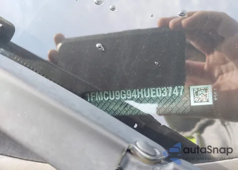 2017 Ford Escape Se из США, поврежденный, VIN 1FMCU9G94HUE03747